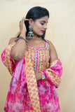 Multicolour Cotton Printed Sharara Set