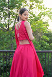 Sequence Pink Crop Top Set