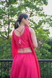 Sequence Pink Crop Top Set