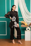 Black Rayon Co-Ord Set
