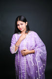 Chikenkari Style Kurta Set with Dupatta
