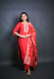 Radiate Elegance in Red