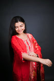 Radiate Elegance in Red