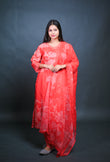 Rajvella Elegant Orange Suit Set