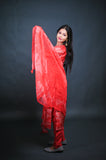 Rajvella Elegant Orange Suit Set