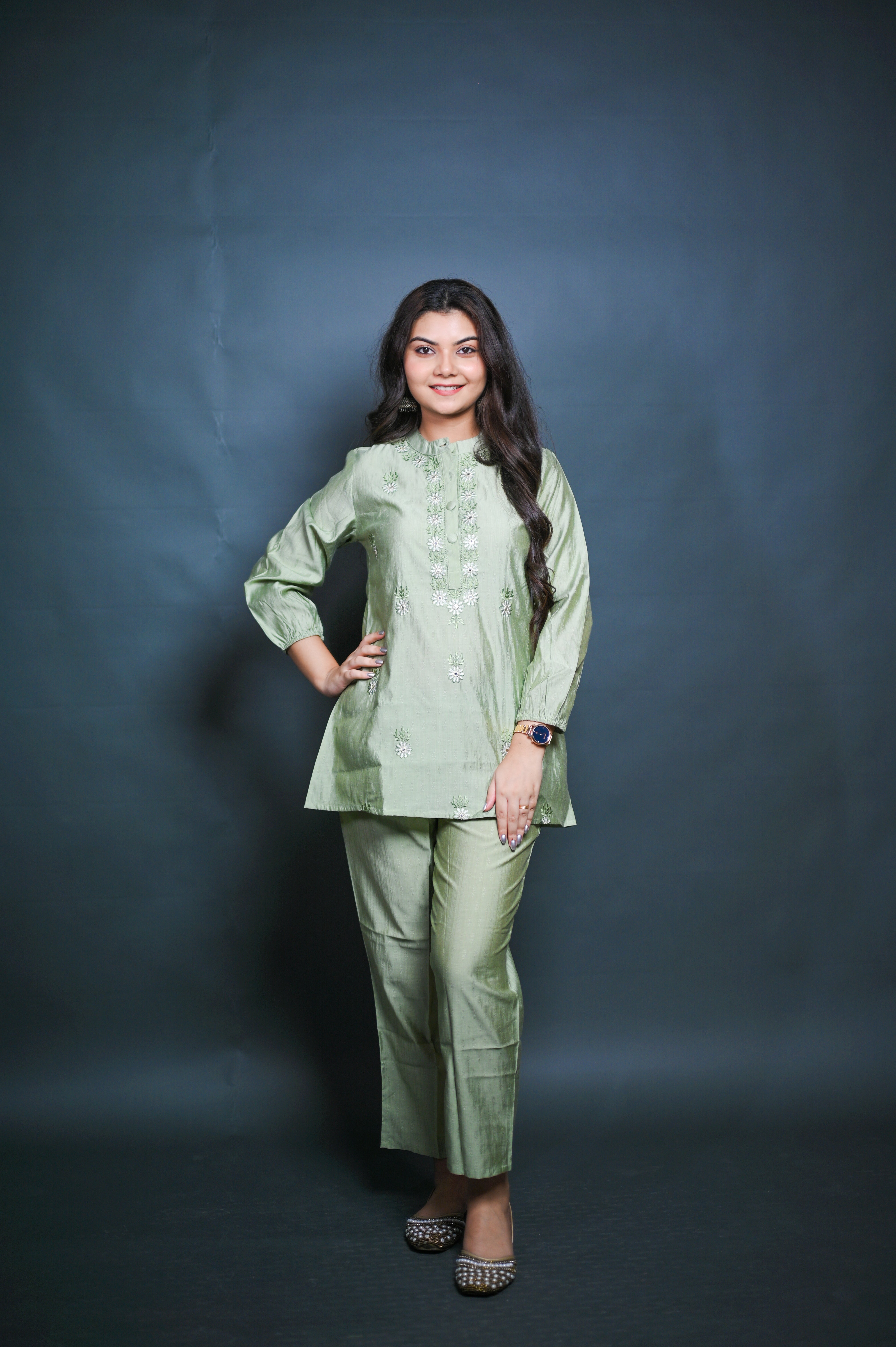 Pista Green Co-Ord Set