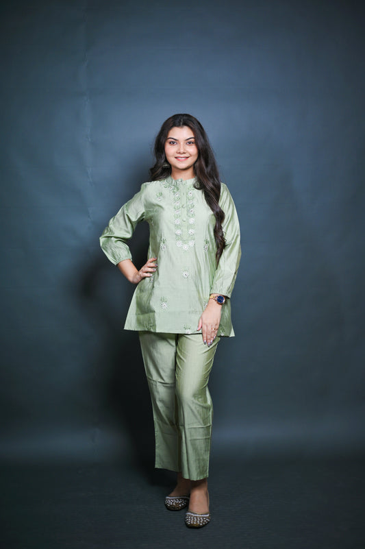 Pista Green Co-Ord Set