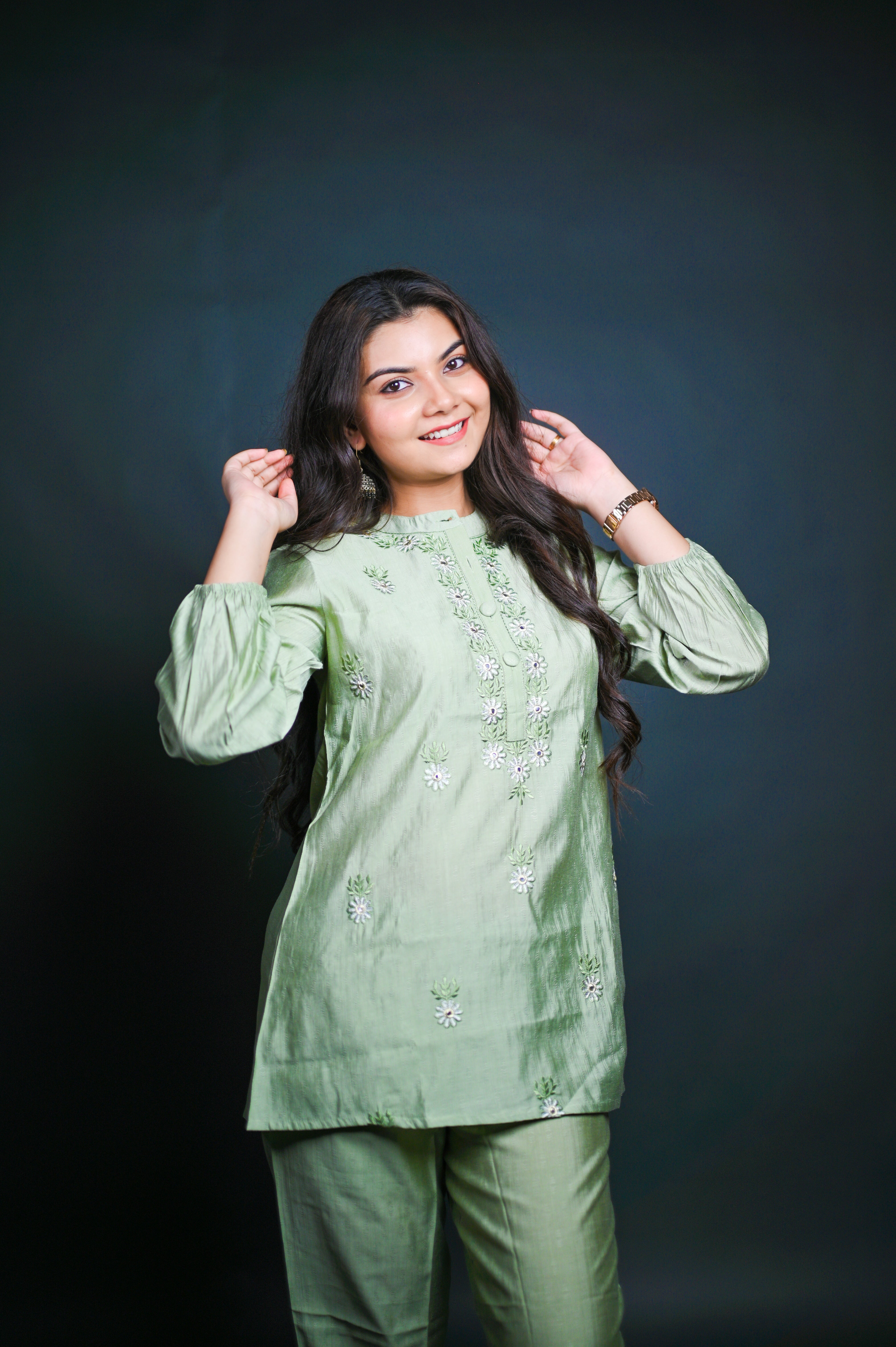 Pista Green Co-Ord Set