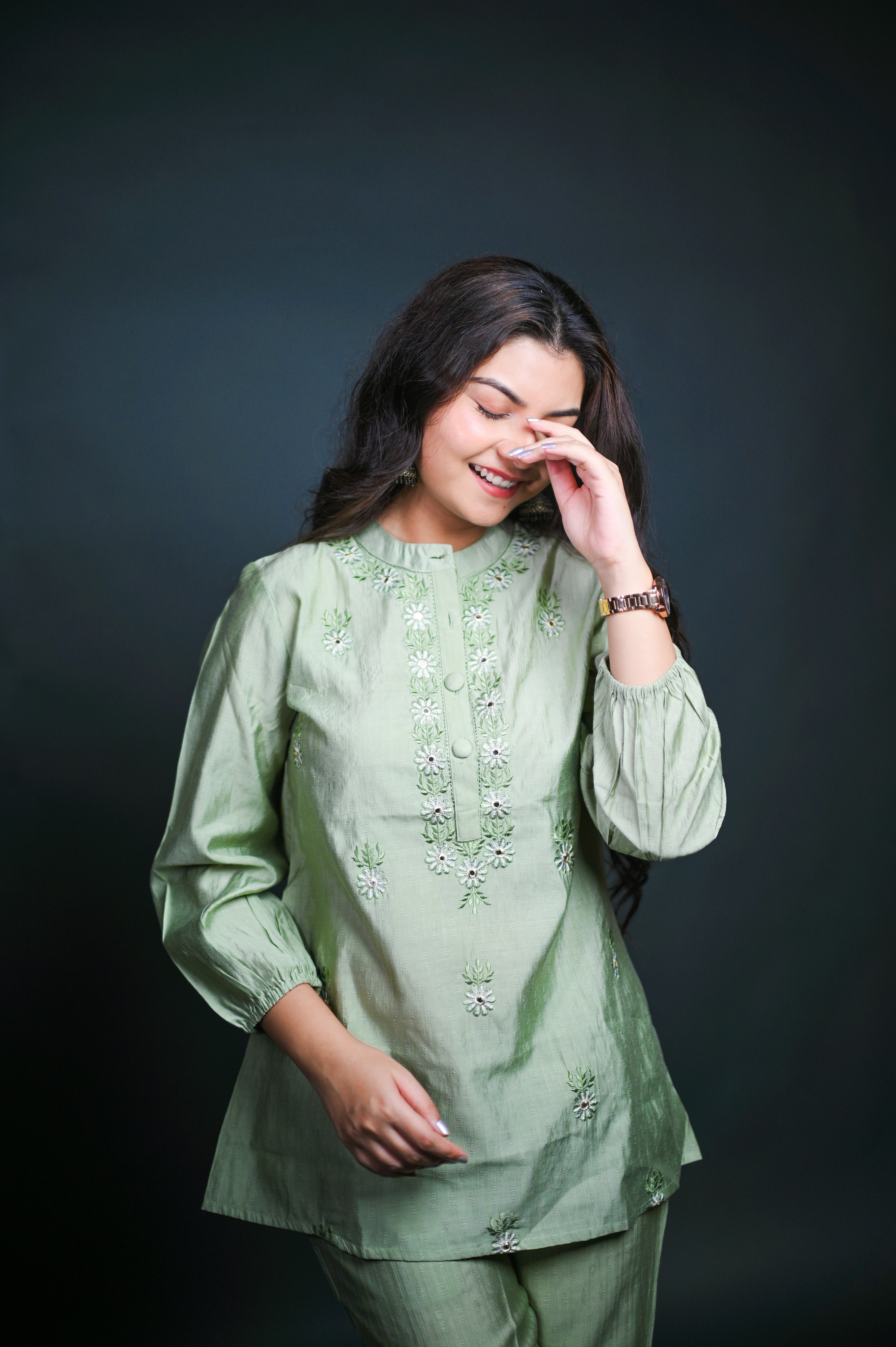Pista Green Co-Ord Set